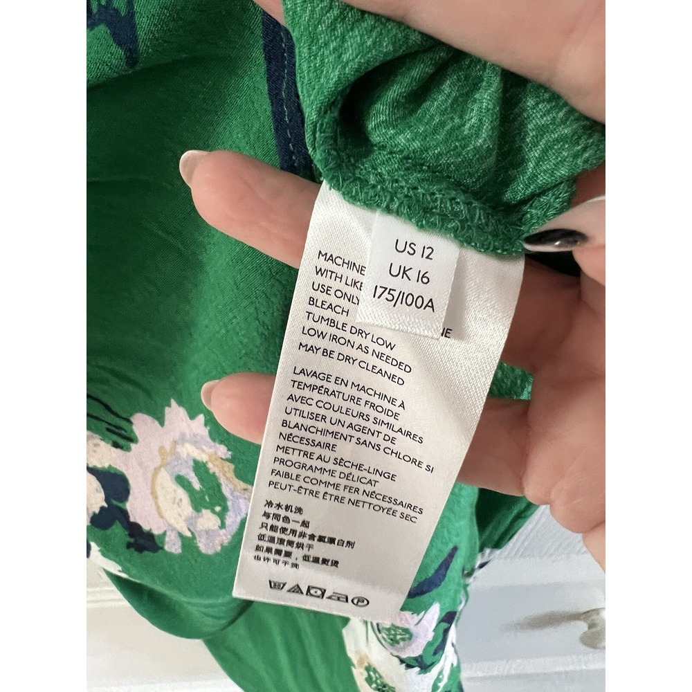 Free People Green Floral Mini Dress - Picture 11 of 11
